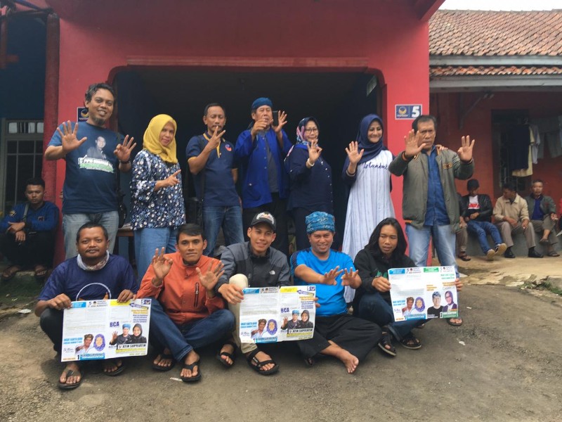 Bi Nina Nurhayati Optimis Menang Menjadi Anggota DPRD Jawa Barat dapil XI Pileg Tahun 2019.